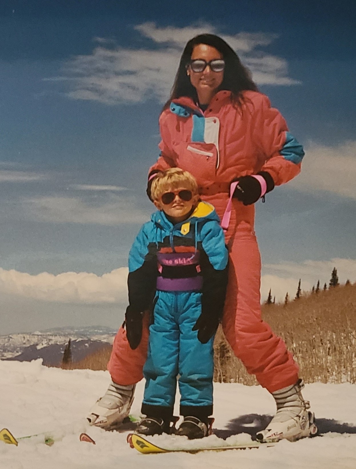 Wee Ski Child Sport Harness Blue with Green - Image 4